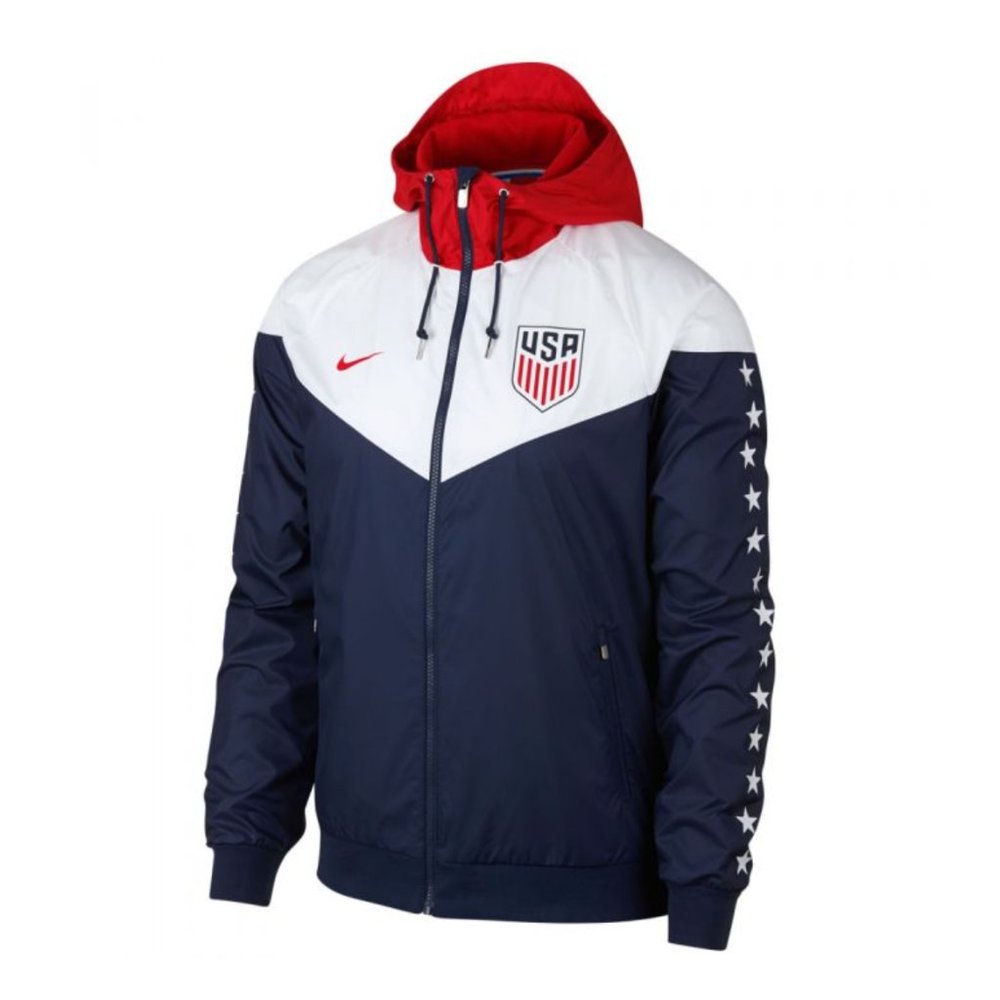 Nike USA Soccer Windrunner Jacket Size XL